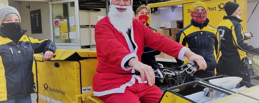 Frei Haus geliefert Landshuter Postler wird zum Nikolaus